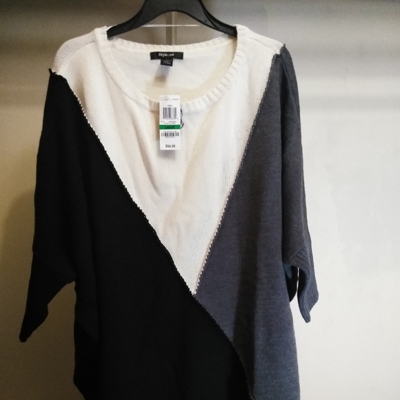 Style & Co. Sweaters - Style & CO Women's 3/4 Sleeve Tunic